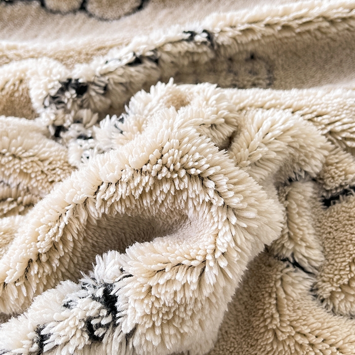 91家纺网 家纺一手货源 找家纺 欧邦 2025新款阳离子舒棉绒牛奶绒床笠单床笠床笠单件-可可熊 可可熊-咖色