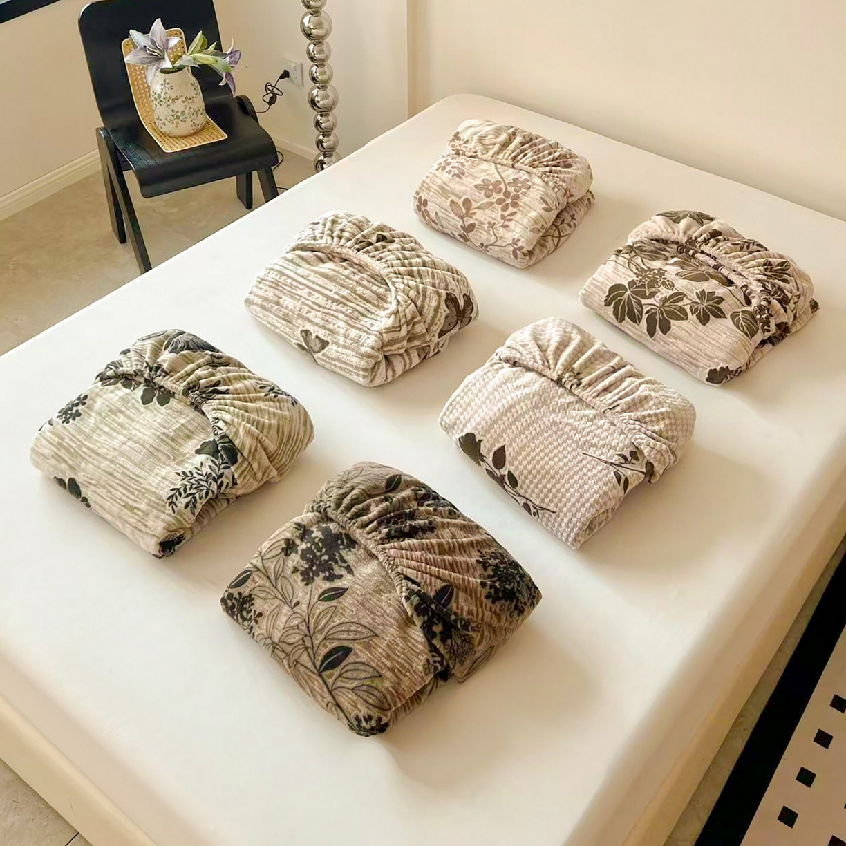 91家纺网 家纺一手货源 找家纺 （总）格真 2025秋冬新款立体剪花雕花牛奶绒床笠单品床笠单件单床笠