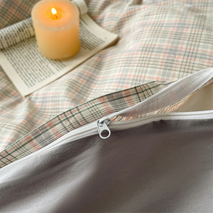 91家纺网 家纺一手货源 找家纺 （总）曲之慕 2025新款亲肤舒适全棉纯棉色织水洗棉四件套