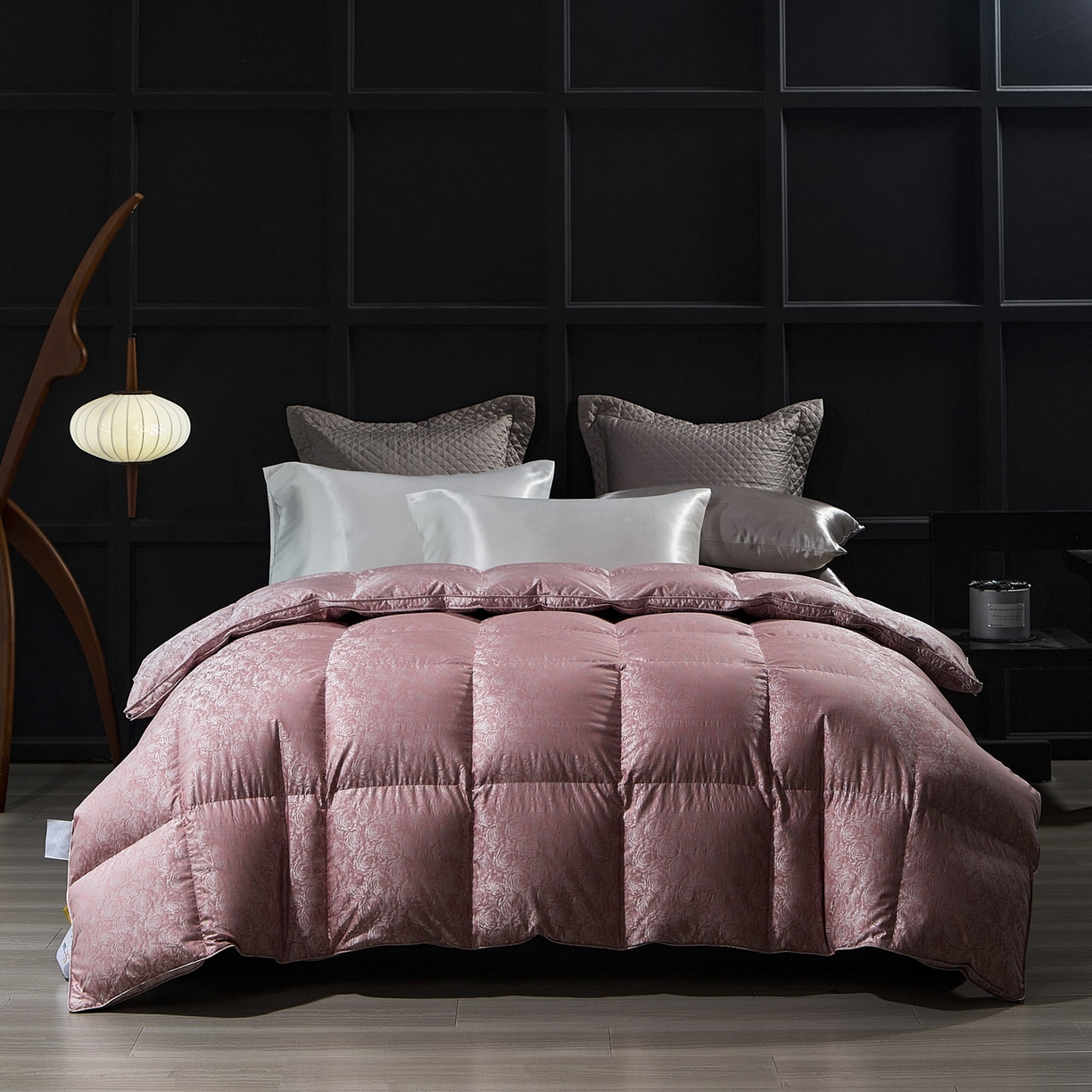 91家纺网 家纺一手货源 找家纺 （总）暖羽屋羽绒馆 2025新款绒子含量95鸭绒  莫代尔混纺95白鸭绒被双人鸭绒 羽绒被子冬被芯