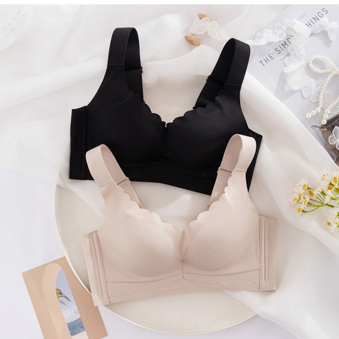 蚕云阁蚕丝家居 2025新款无钢圈聚拢文胸 组合图