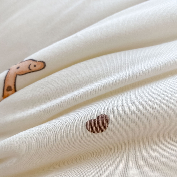 91家纺网 家纺一手货源 找家纺 天瑜家纺 2025新款针织棉豆豆绒大豆被冬被被子被芯 动物乐园