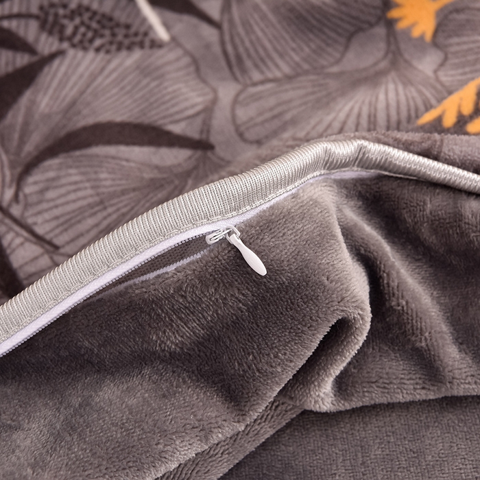 91家纺网 家纺一手货源 找家纺 赫本 2025新品8斤爆品牛奶绒四件套床裙款金雕绒法莱绒四套件 黄金叶 