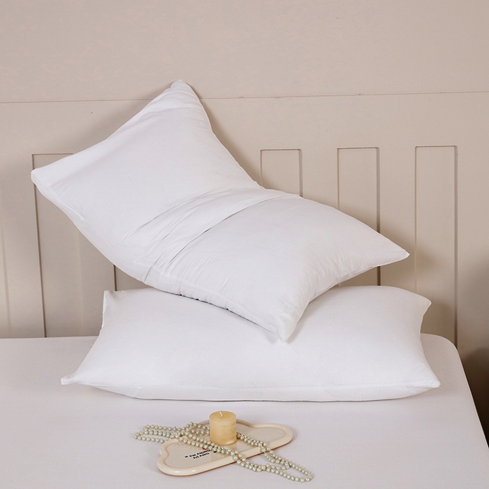 91家纺网 家纺一手货源 找家纺 一诺家居 2025新款A类云感双层纱纯色床笠针织棉母婴级裸睡床笠三件套 量大可优惠 珍珠白