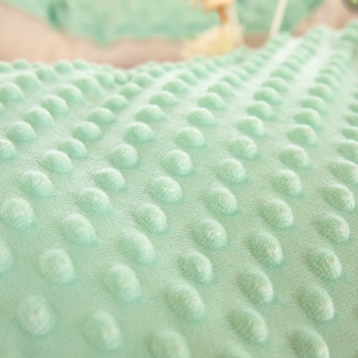 91家纺网 家纺一手货源 找家纺 天瑜家纺 2025新款针织棉豆豆绒大豆被冬被被子被芯 快乐熊猫