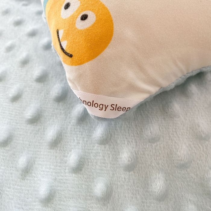 91家纺网 家纺一手货源 找家纺 天瑜家纺 2025新款针织棉豆豆绒大豆被冬被被子被芯 小恐龙