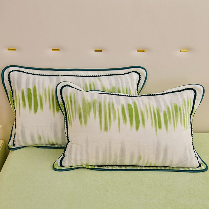 91家纺网 家纺一手货源 找家纺 赫本 2025新品8斤爆品牛奶绒四件套床裙款金雕绒法莱绒四套件 趣生活