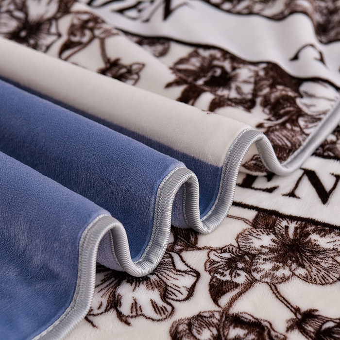 91家纺网 家纺一手货源 找家纺 赫本 2025新品8斤爆品牛奶绒四件套床裙款金雕绒法莱绒四套件 许愿-灰