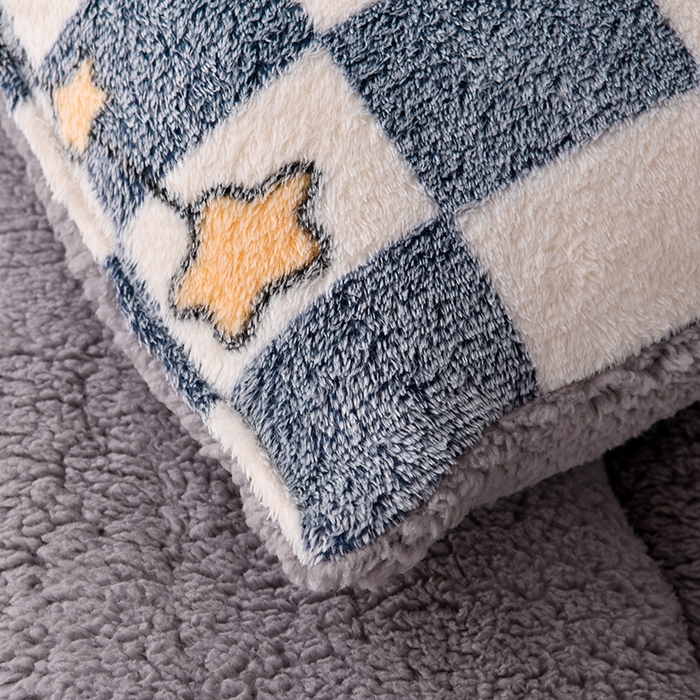 91家纺网 家纺一手货源 找家纺 南北家居 2025新款AB版雪花绒羊羔绒冬被被子被芯 宇航员