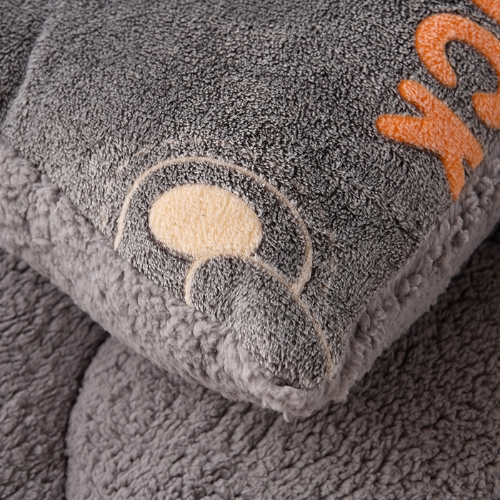 91家纺网 家纺一手货源 找家纺 南北家居 2025新款AB版雪花绒羊羔绒冬被被子被芯 小熊院长