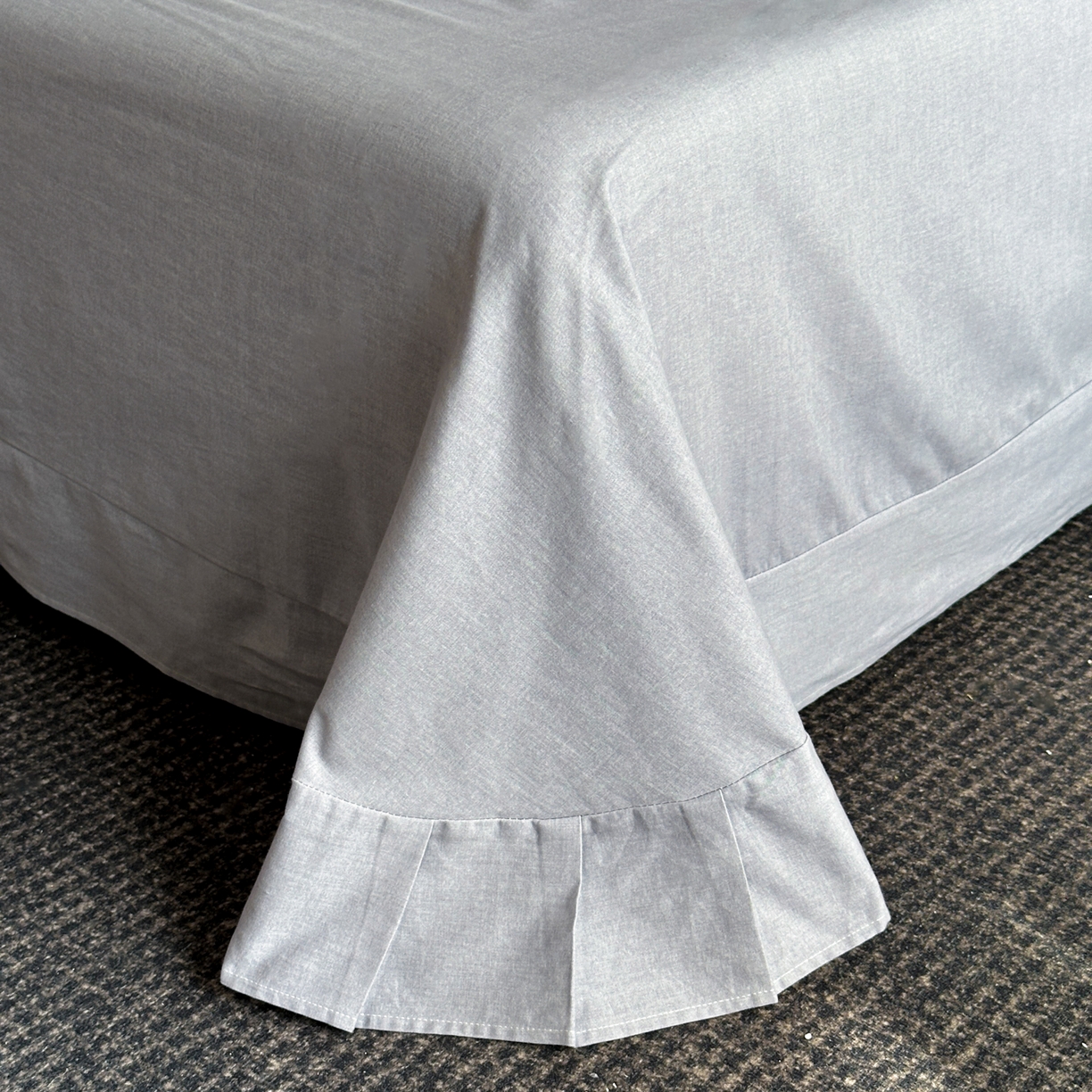 91家纺网 家纺一手货源 找家纺 海洋家纺 2025新款100%全棉磨毛数码印花四件套加厚全棉四件套-提供买家秀 拾光 蓝