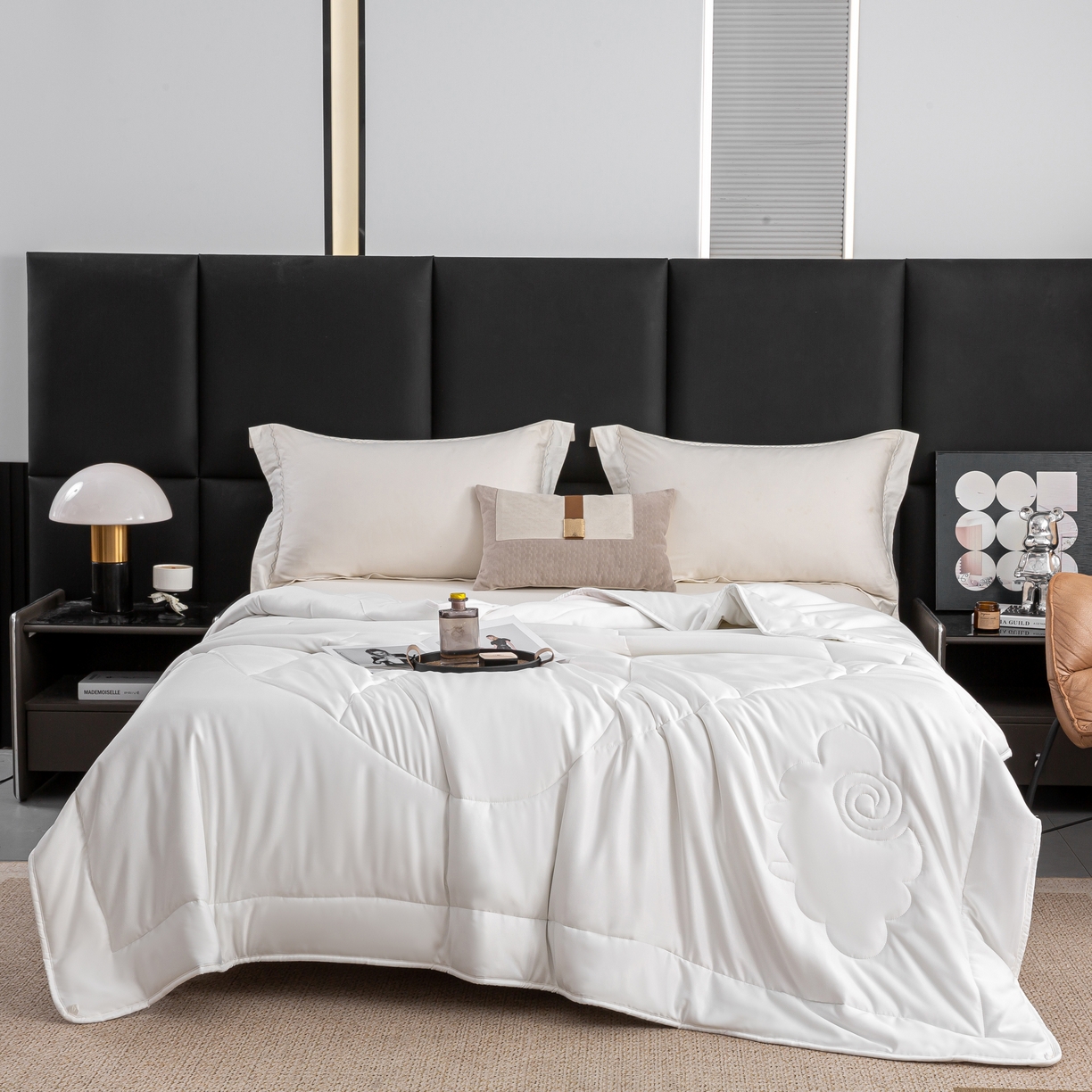 （總）繭月 2025新款天絲棉蠶絲羊毛被