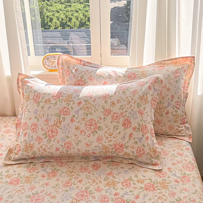 91家纺网 家纺一手货源 找家纺 花梦欣 2025新款全棉印花单品系列-单被套花恋