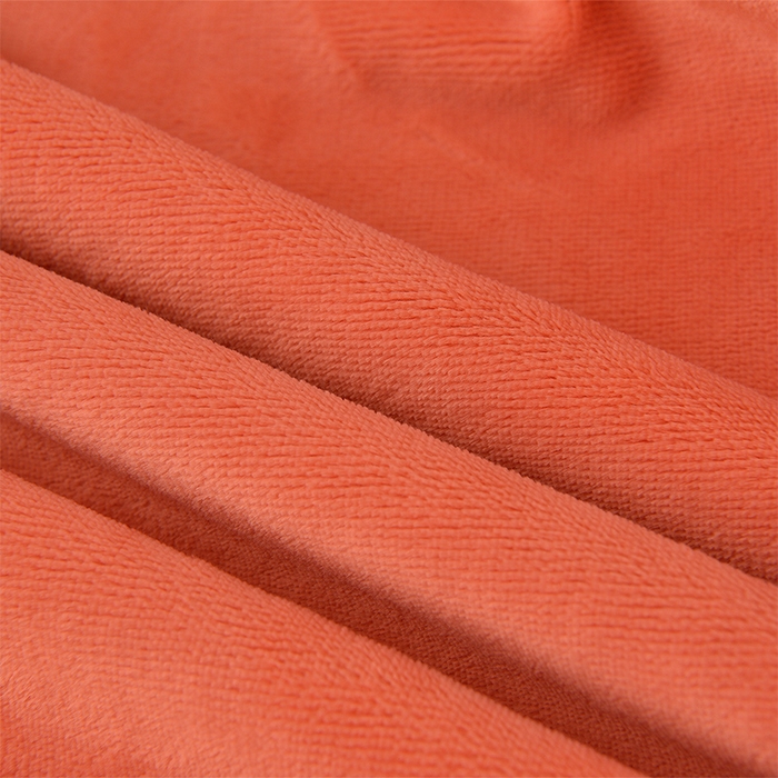 91家纺网 家纺一手货源 找家纺 湘雪家居  2025新款高克重纯色刺绣牛奶绒床单款系列四件套-提供买家秀 钟爱款-橙橘色