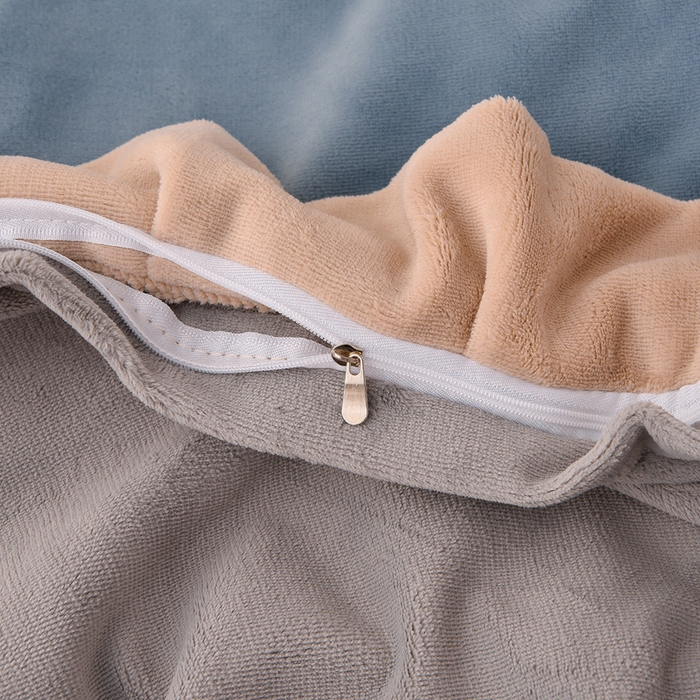 91家纺网 家纺一手货源 找家纺 湘雪家居  2025新款高克重纯色刺绣牛奶绒床单款系列四件套-提供买家秀 星语款-宾利兰