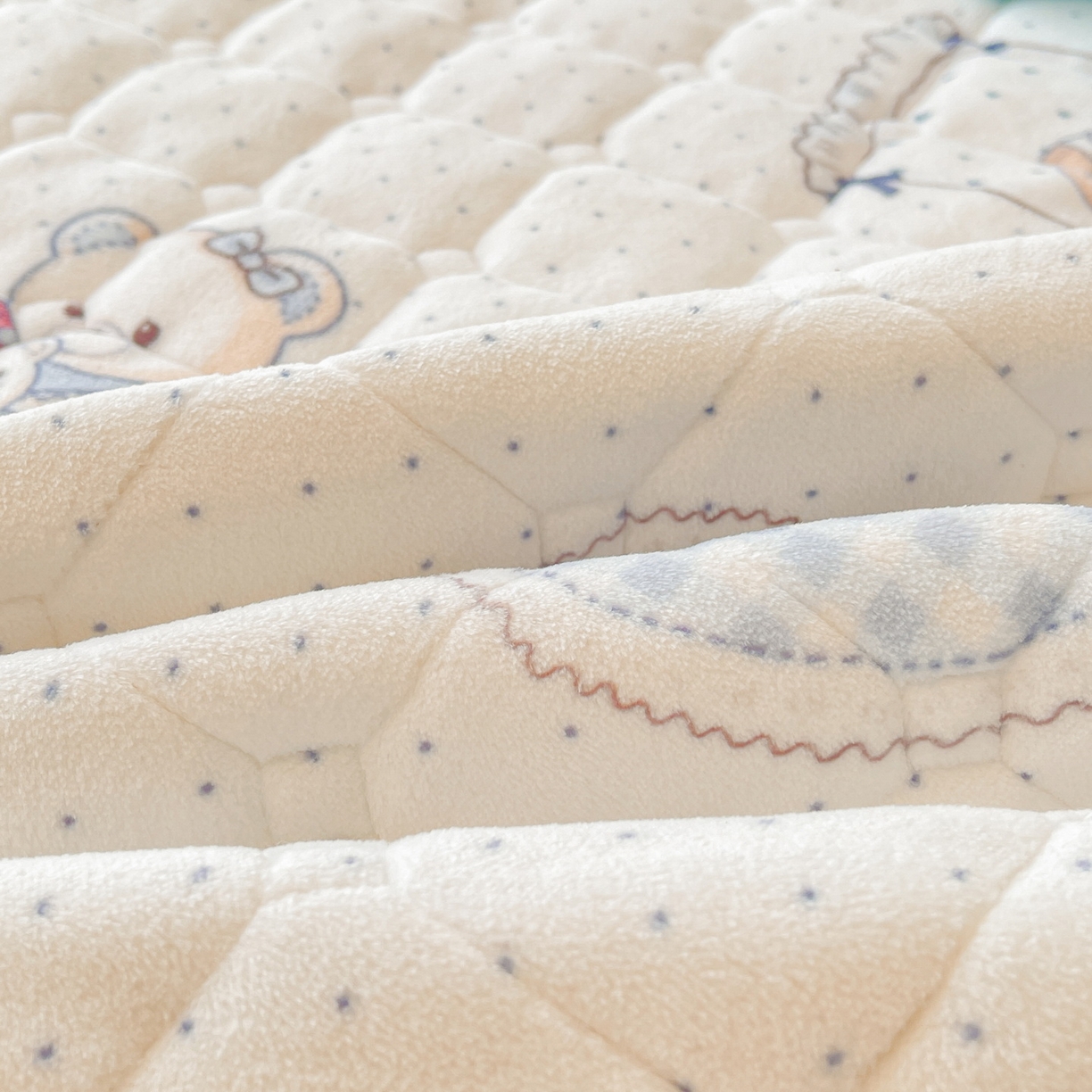 91家纺网 家纺一手货源 找家纺 LIFE.丽芙 2025秋冬新款A类牛奶绒加厚保暖夹棉枕套-包边款 贝果宝贝