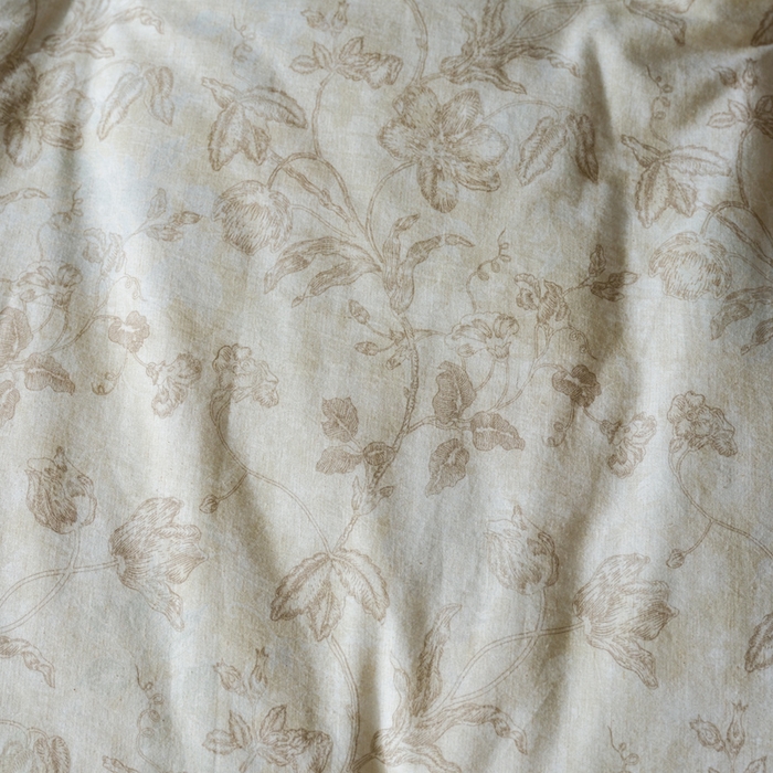 91家纺网 家纺一手货源 找家纺 桂雅居 2025新款自然麻棉麻印花懒人被被子被芯 七月唱片