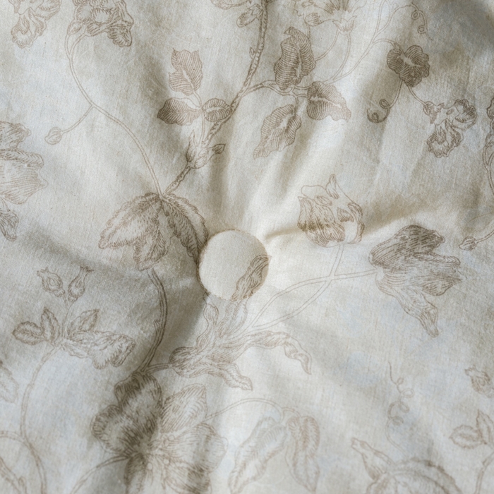 91家纺网 家纺一手货源 找家纺 桂雅居 2025新款自然麻棉麻印花懒人被被子被芯 七月唱片