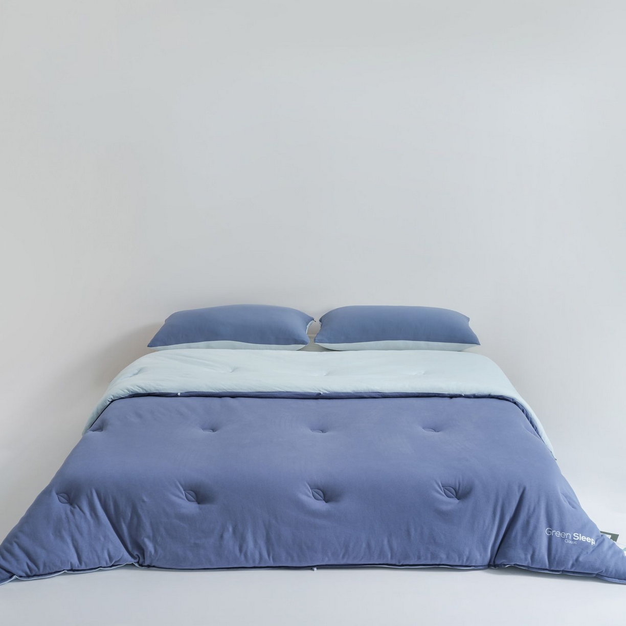 桂雅居 2025新款可水洗全棉针织棉东方茶净奶糖云朵被被子被芯 星空蓝