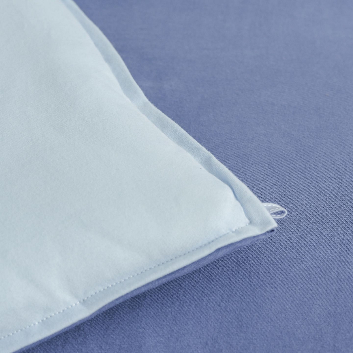 91家纺网 家纺一手货源 找家纺 桂雅居 2025新款可水洗全棉针织棉东方茶净奶糖云朵被被子被芯 星空蓝