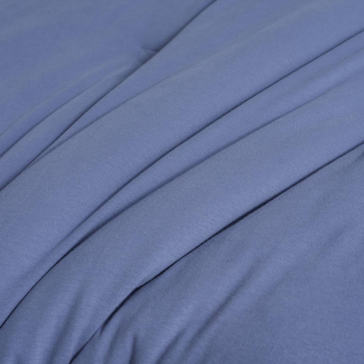 91家纺网 家纺一手货源 找家纺 桂雅居 2025新款可水洗全棉针织棉东方茶净奶糖云朵被被子被芯 星空蓝