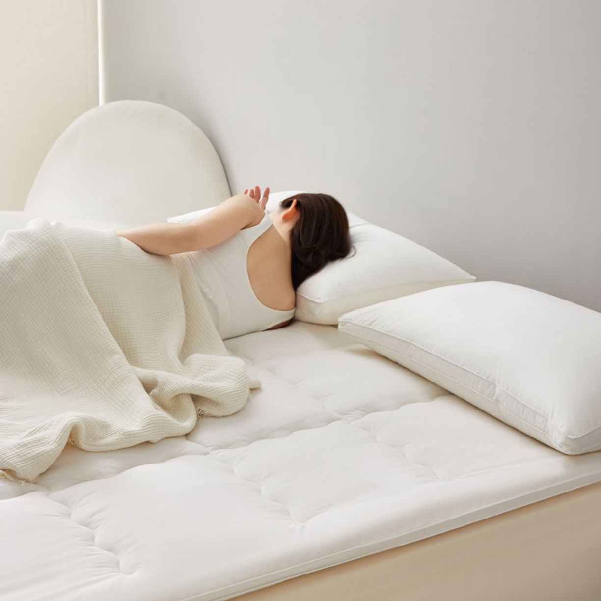 91家纺网 家纺一手货源 找家纺 （总）桂雅居 2025新款优眠澳洲绵羊毛软床垫