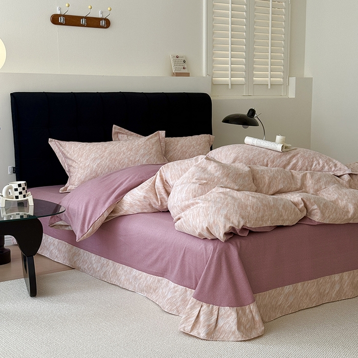 91家纺网 家纺一手货源 找家纺 （总）于果 2025新款暖绒磨毛四件套