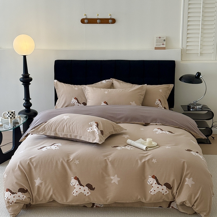 91家纺网 家纺一手货源 找家纺 （总）于果 2025新款暖绒磨毛四件套