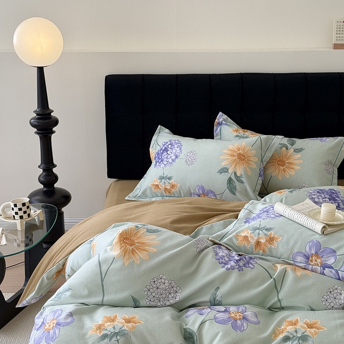 91家纺网 家纺一手货源 找家纺 于果 2025新款暖绒磨毛四件套 安娜