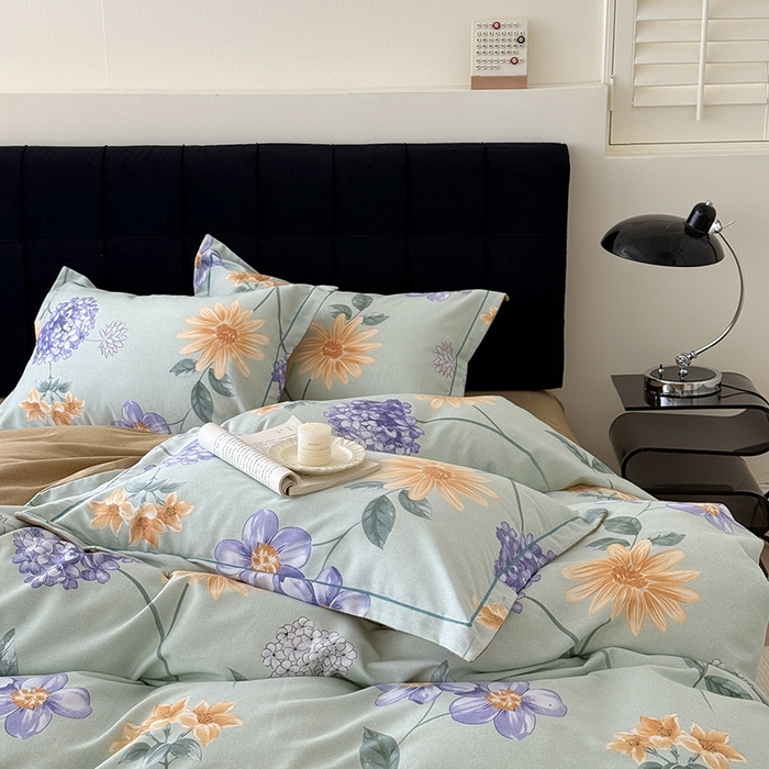 91家纺网 家纺一手货源 找家纺 于果 2025新款暖绒磨毛四件套 安娜