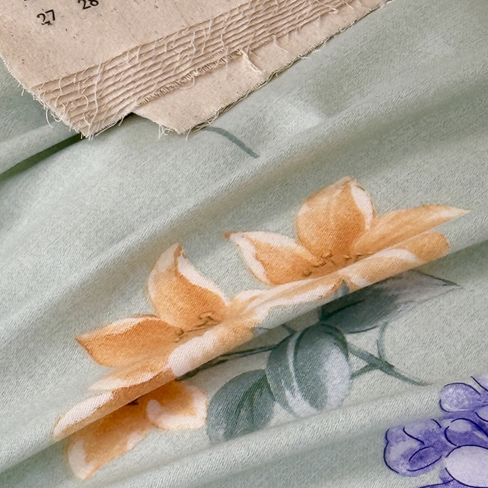 91家纺网 家纺一手货源 找家纺 于果 2025新款暖绒磨毛四件套 安娜