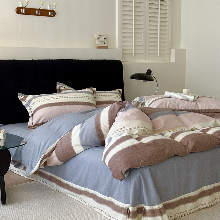 91家纺网 家纺一手货源 找家纺 于果 2025新款暖绒磨毛四件套 伯尔卡