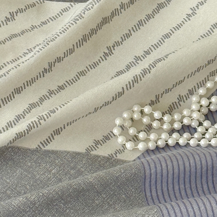 91家纺网 家纺一手货源 找家纺 于果 2025新款暖绒磨毛四件套 创意几何