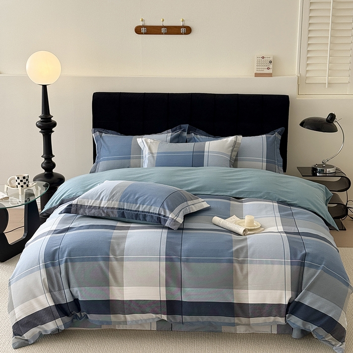 于果 2025新款暖绒磨毛四件套 格雷斯