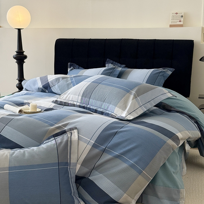 91家纺网 家纺一手货源 找家纺 于果 2025新款暖绒磨毛四件套 格雷斯