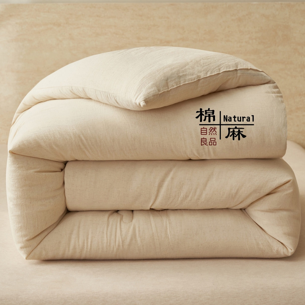 91家纺网 家纺一手货源 找家纺 （总）趣色家纺 2025新款棉麻素色新疆棉花冬被被子被芯