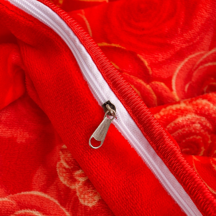 91家纺网 家纺一手货源 找家纺 缘莉娜家纺 2025高克重8斤牛奶绒四件套金貂绒法莱绒加厚保暖直播电商爆款 喜结良缘