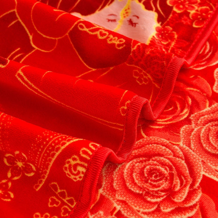 91家纺网 家纺一手货源 找家纺 缘莉娜家纺 2025高克重8斤牛奶绒四件套金貂绒法莱绒加厚保暖直播电商爆款 喜结良缘