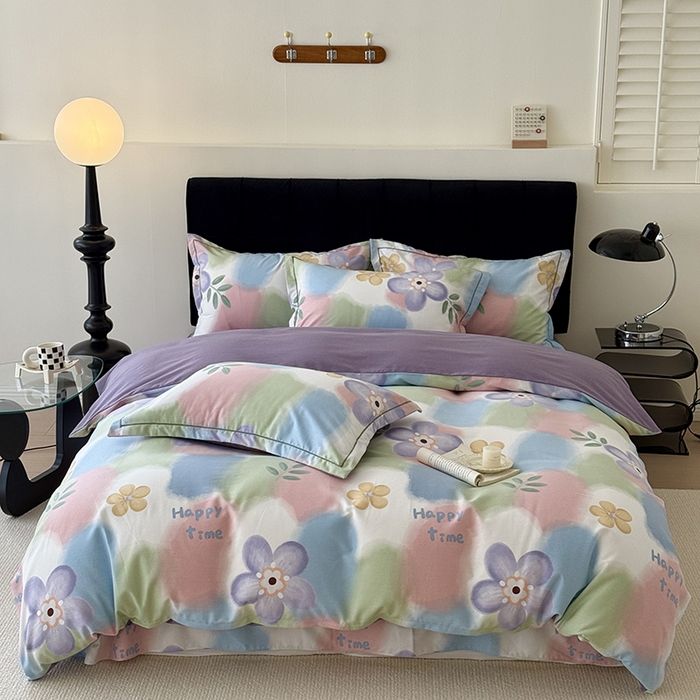 于果 2025新款暖绒磨毛四件套 梦妆