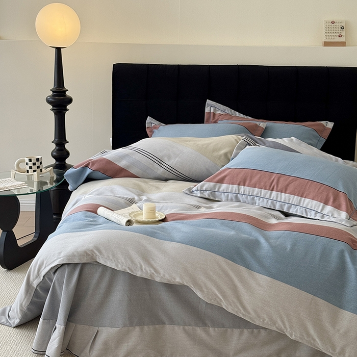 91家纺网 家纺一手货源 找家纺 于果 2025新款暖绒磨毛四件套 万华镜