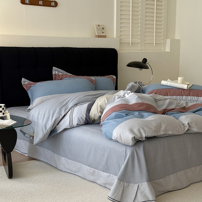 91家纺网 家纺一手货源 找家纺 于果 2025新款暖绒磨毛四件套 万华镜