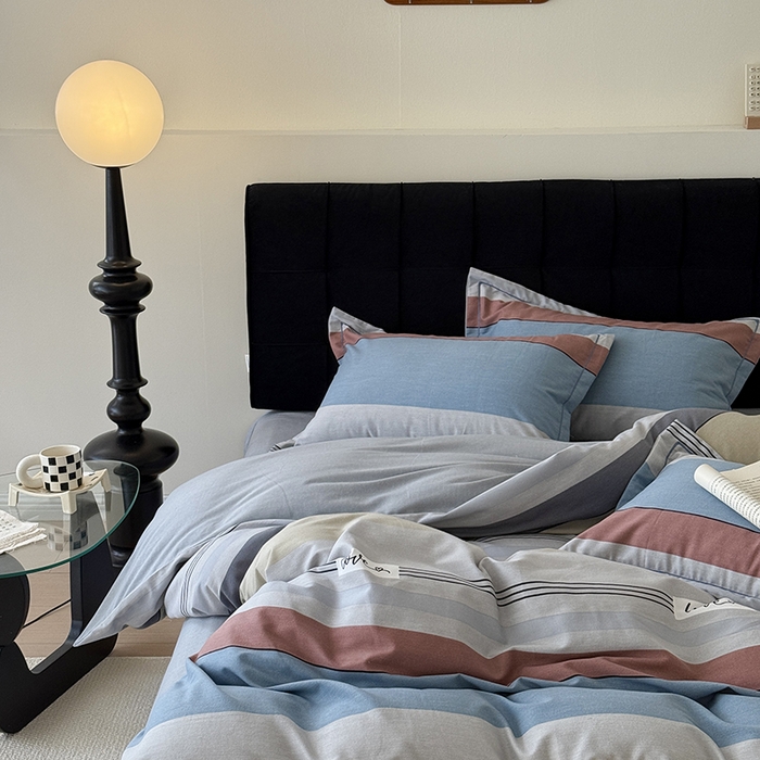 91家纺网 家纺一手货源 找家纺 于果 2025新款暖绒磨毛四件套 万华镜