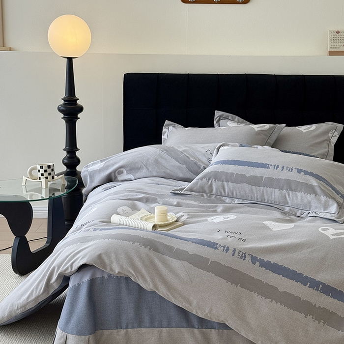 91家纺网 家纺一手货源 找家纺 于果 2025新款暖绒磨毛四件套 心愿梦境