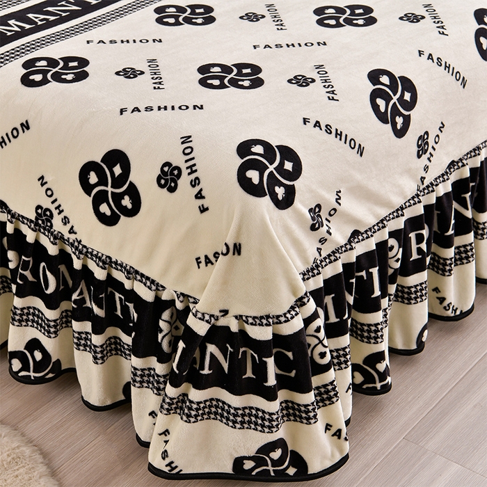 91家纺网 家纺一手货源 找家纺 缘莉娜家纺 2025高克重8斤牛奶绒四件套金貂绒法莱绒加厚保暖直播电商爆款 灿烂时光