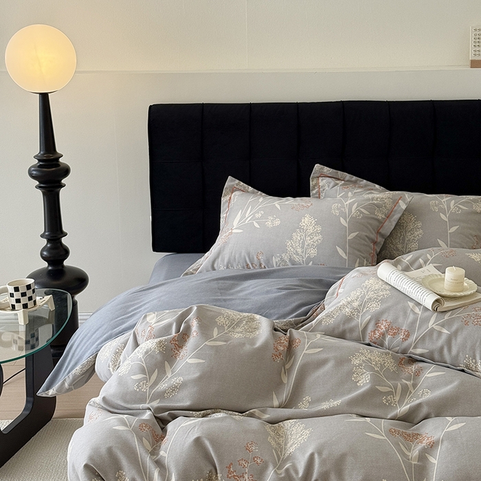 91家纺网 家纺一手货源 找家纺 于果 2025新款暖绒磨毛四件套 绣丽