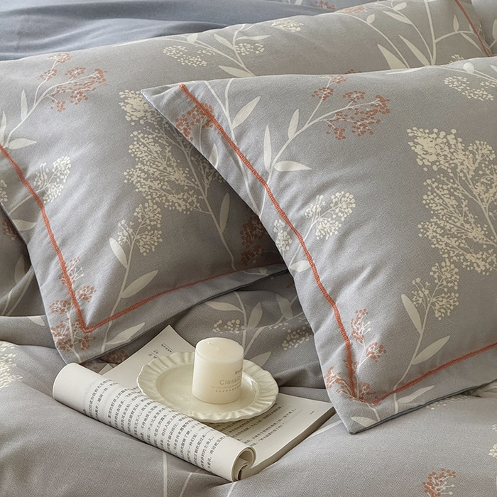 91家纺网 家纺一手货源 找家纺 于果 2025新款暖绒磨毛四件套 绣丽