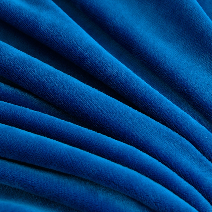 91家纺网 家纺一手货源 找家纺 缘莉娜家纺 2025高克重8斤牛奶绒四件套金貂绒法莱绒加厚保暖直播电商爆款 深蓝