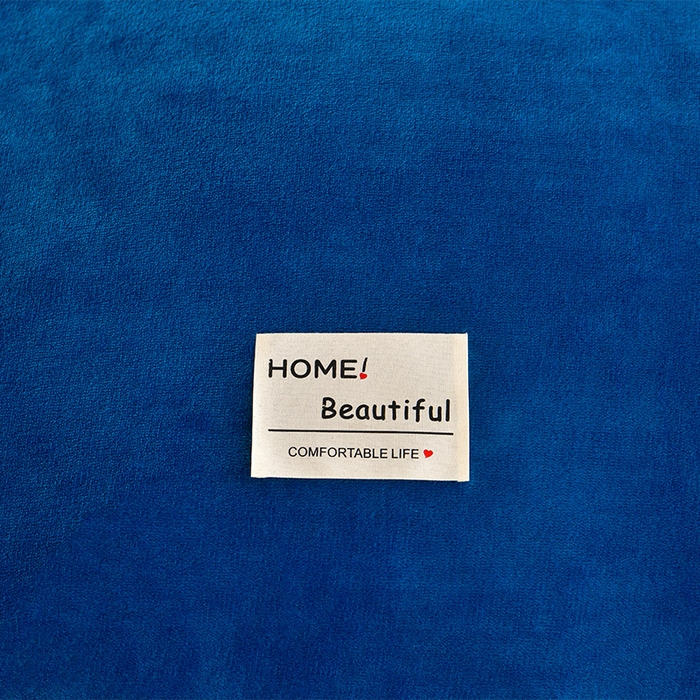 91家纺网 家纺一手货源 找家纺 缘莉娜家纺 2025高克重8斤牛奶绒四件套金貂绒法莱绒加厚保暖直播电商爆款 深蓝