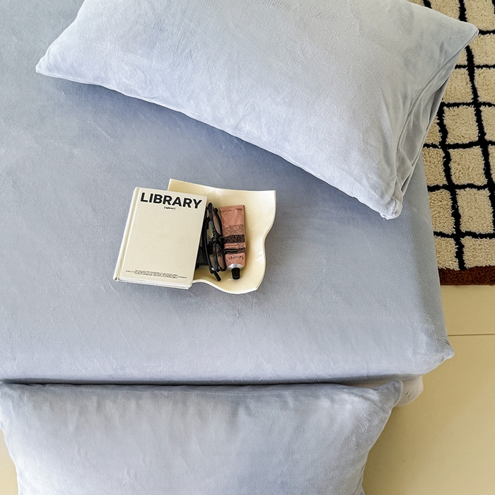 91家纺网 家纺一手货源 找家纺 三朵家纺 2025新款牛奶绒印花单床笠 床笠单件 粉兰