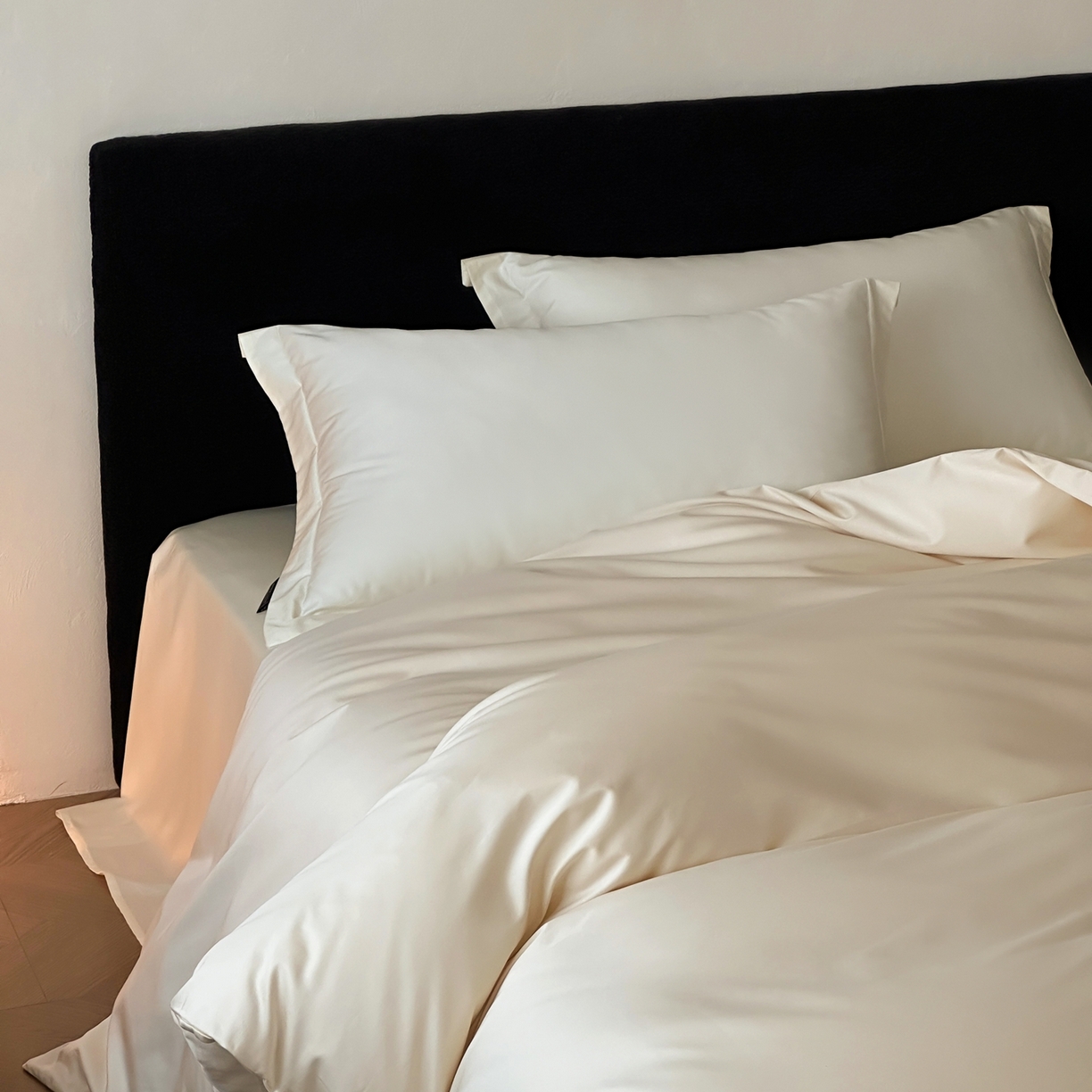 91家纺网 家纺一手货源 找家纺 （总）三味舒屋 2025新款50s全棉纯棉纯色单被套被套单件-长期主义